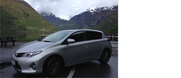 Geiranger med bil 2